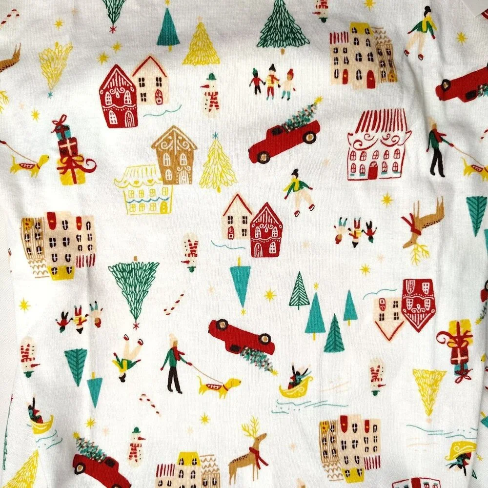 Lauren Conrad Pet Size L-XL Holiday Pajamas With Festive Print
